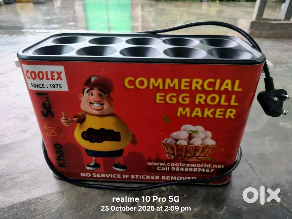 Egg Kulfi machine brand new just one month new piece 13000 rupees but