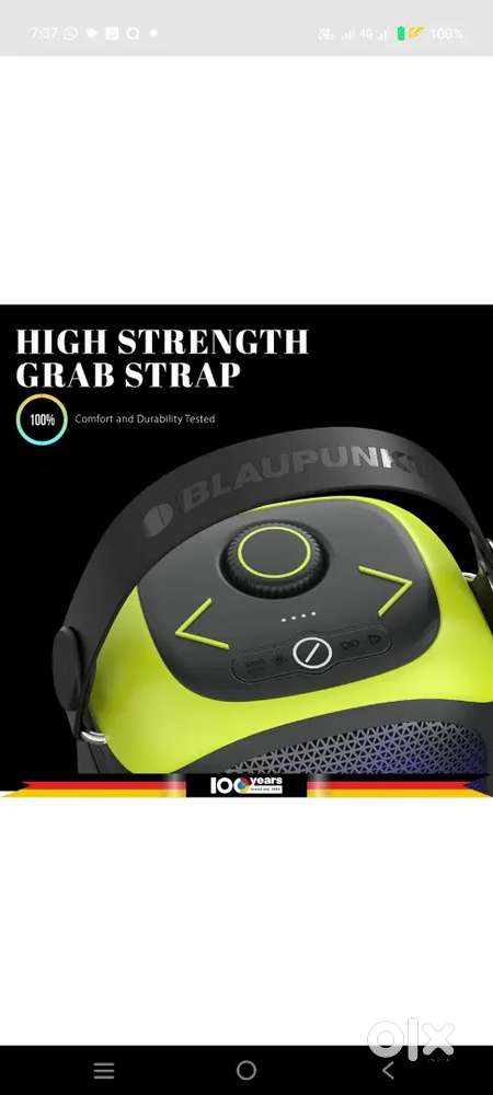 90 watt party speaker new