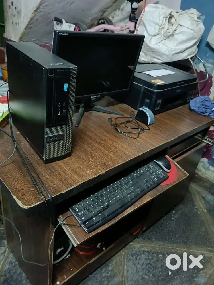 Computer and tabul Key borad Mouse Biometric and Canon G2010
