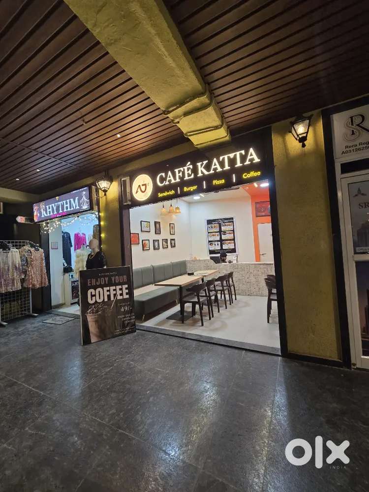 Cafe setup for sale