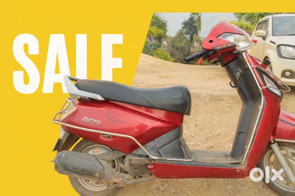 Mahindra Gusto 2016-For
Sale(Rewa)
,Expected Prlce: 35k (Negotiable)