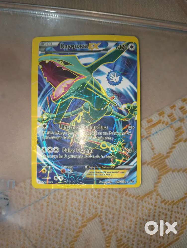 Rayguaza pokemon card