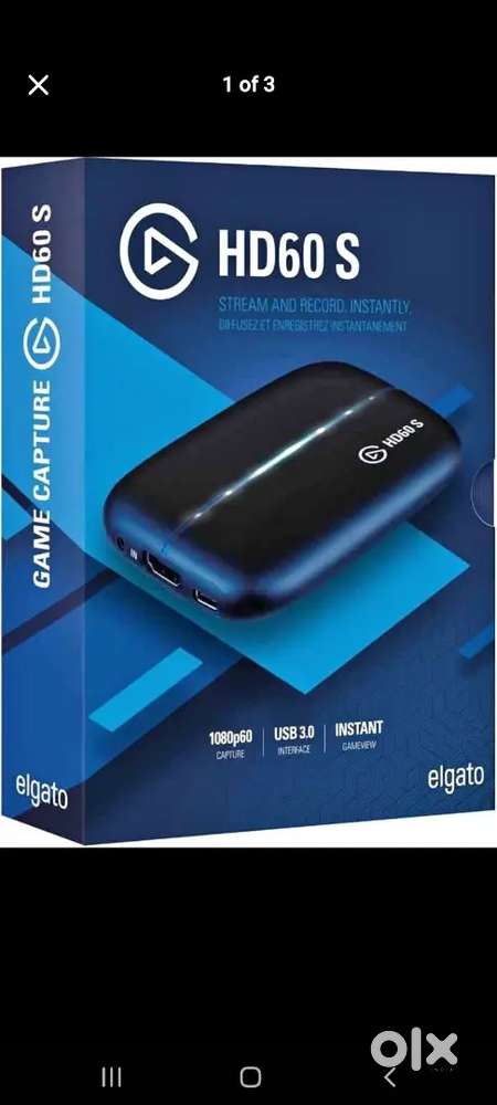 Elgato Hd60s Capture Card