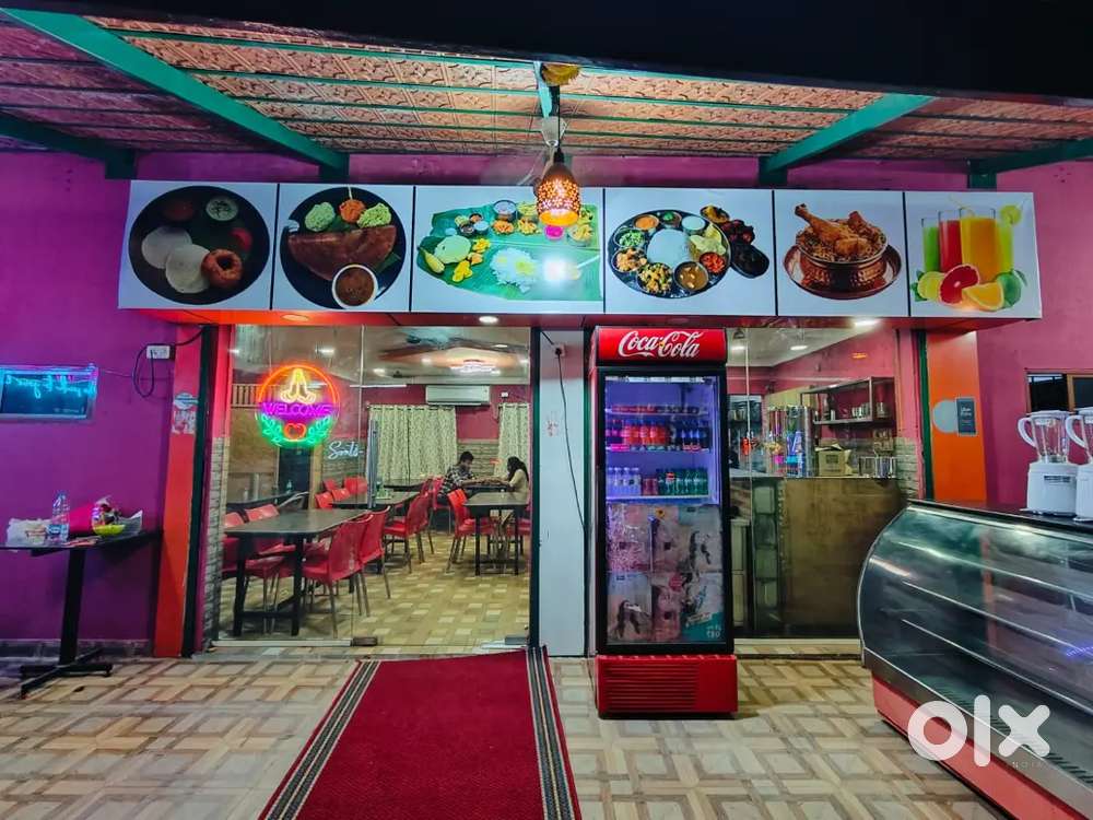 Fully furnished restaurant for sale and rent
