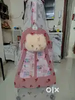 Baby cradle with storage