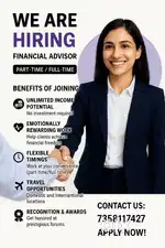 We're Hiring!
Financial Advisor – Part-Time / Full-Time