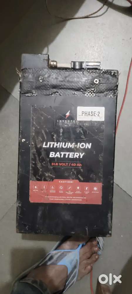 Inverted's lithium ion battery for sale