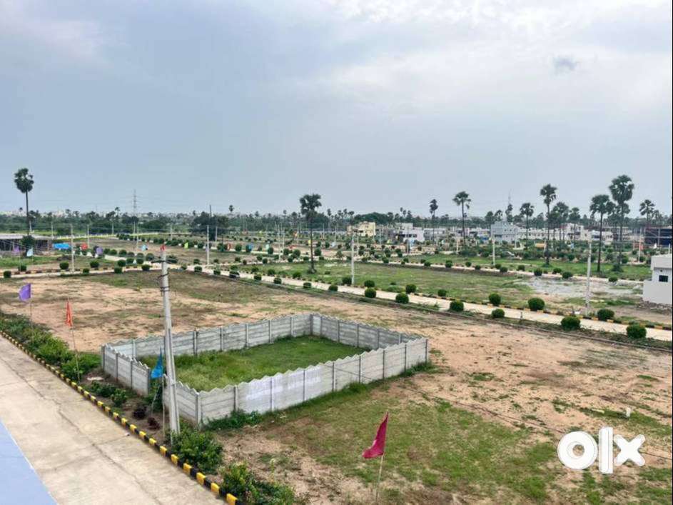 165 yds open plot for sale in Gated community near ECIL