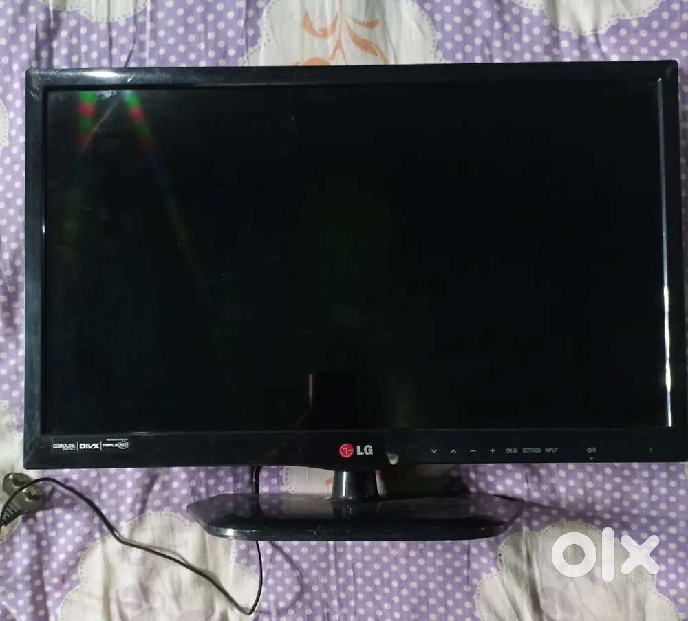 LED TV (25)inch black colour