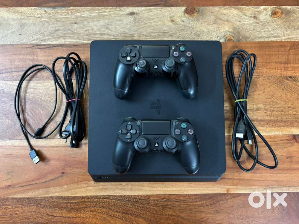 Sony PS4 Slim 1TB + 2 controllers, Original & No issues, Ready to Play