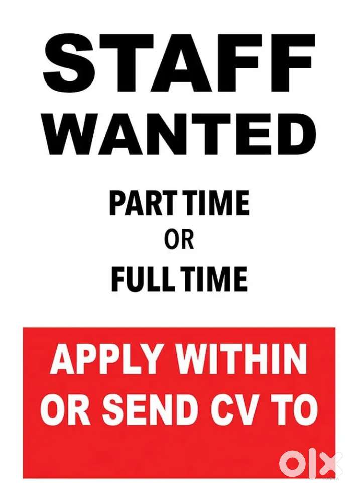 Need girls staff for different vacancy