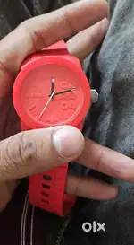 Diesel red watch