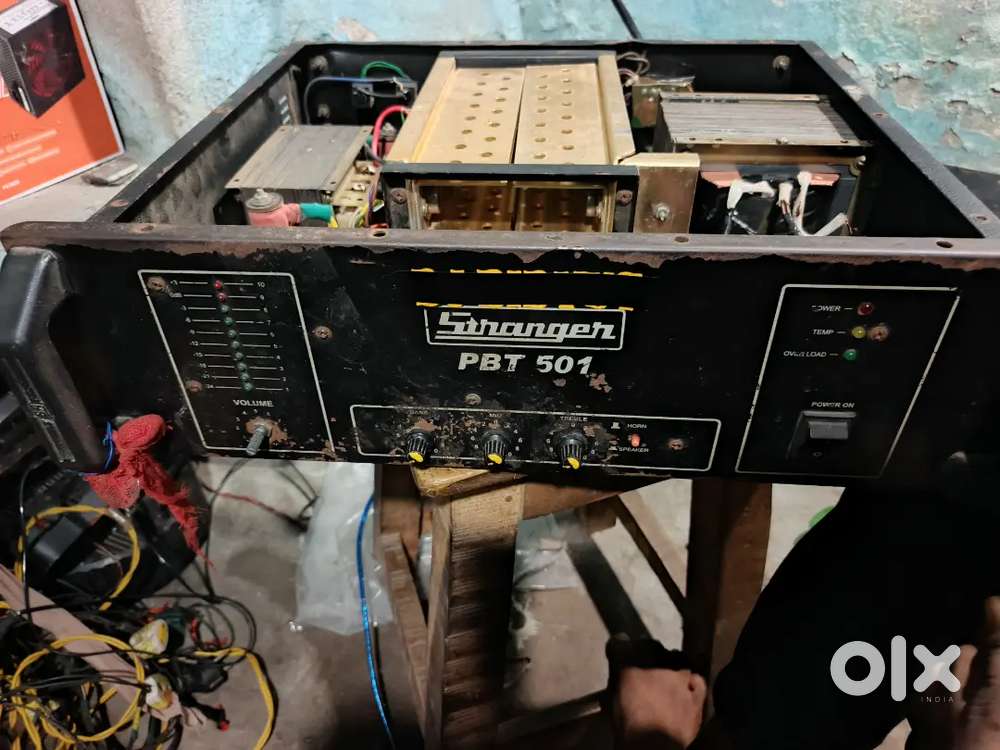 Pbt 501 amplifier