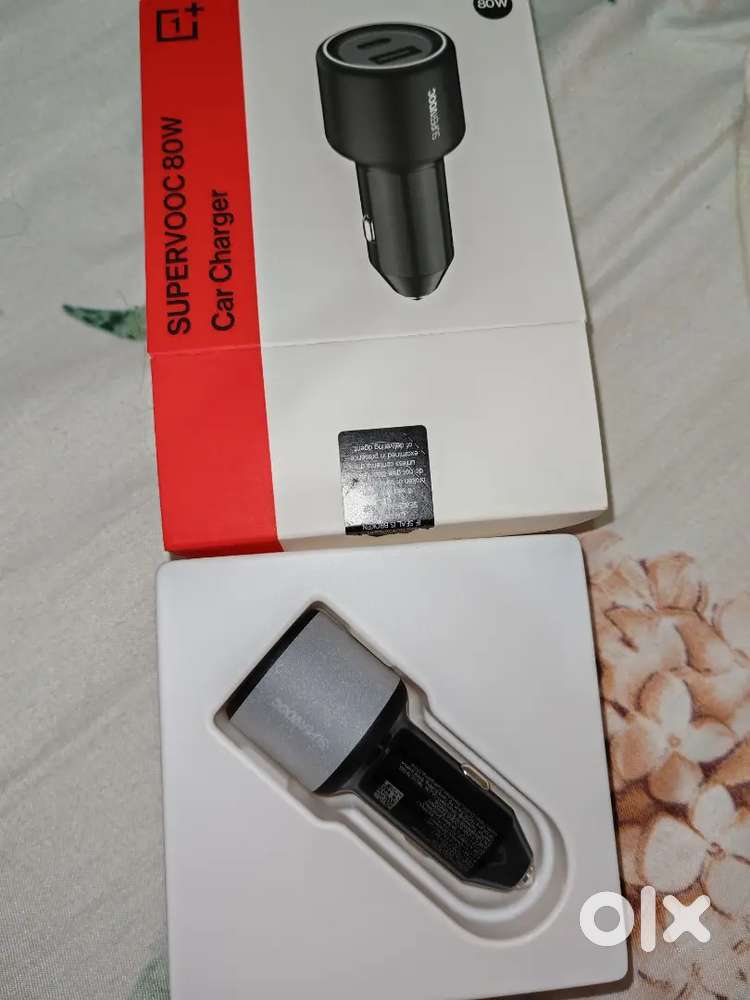 Oneplus Supervooc 80w car charger