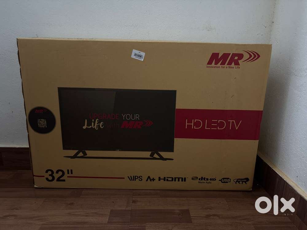 Brand New MR 32 inch HD LED TV - 1 year Warranty