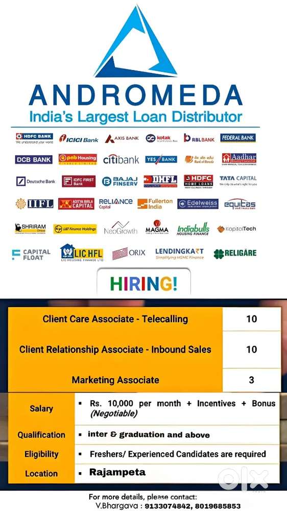Andromeda India's largest loans distribution company