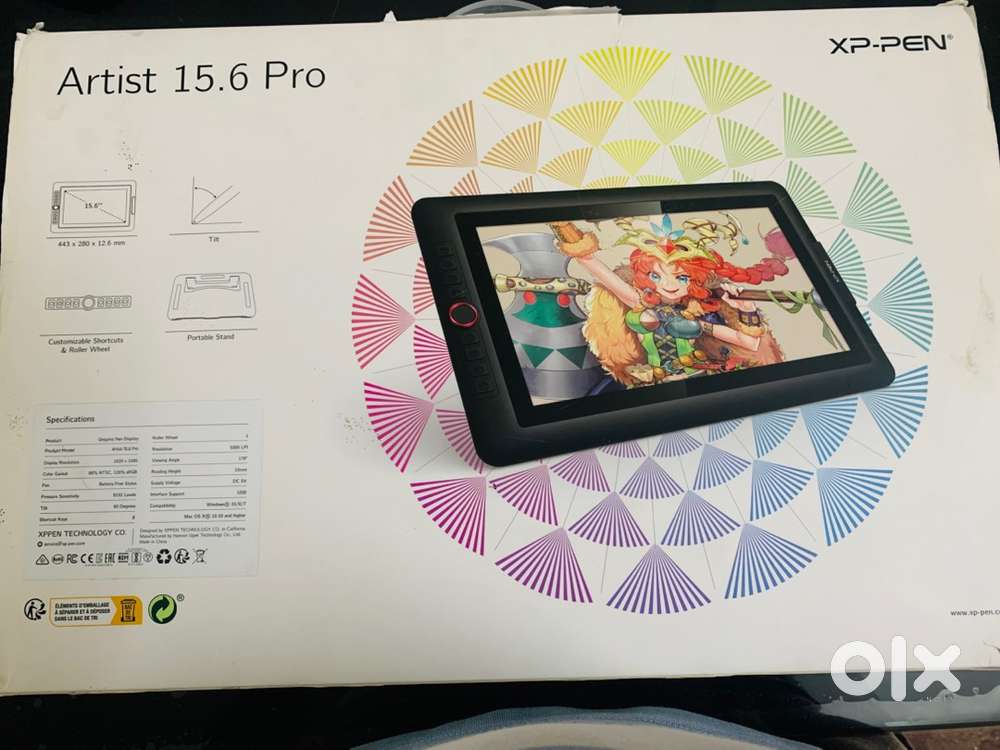 XP-pen artist 15.6 pro