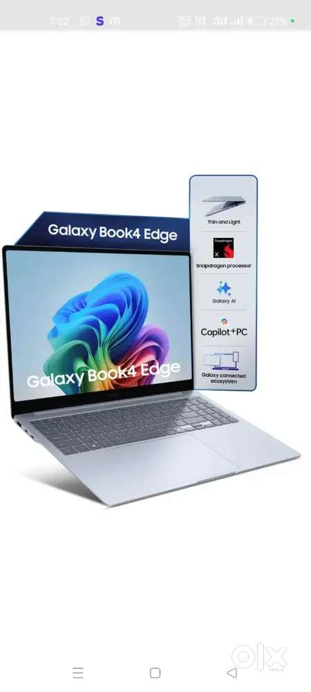 Samsung laptop galaxy edge 4