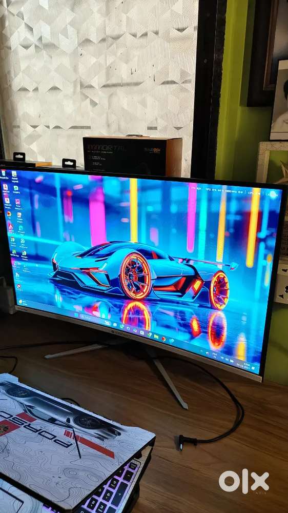 Zebronics FHD 32 Inch Curved Gaming Monitor 75Hz