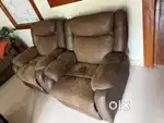 Royal oak Recliner set 3+1+1 in mint condition for sale