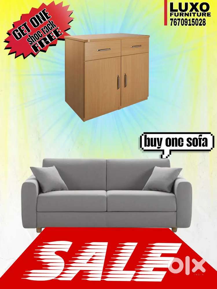 Buy one sofa get one shoerack free