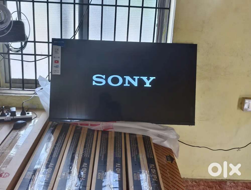 40 inch sony smart Android frameless oled 4k 3yr display waranty 12500