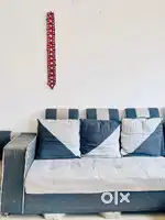 L SHAPE SOFA SET WITH CUSIONS