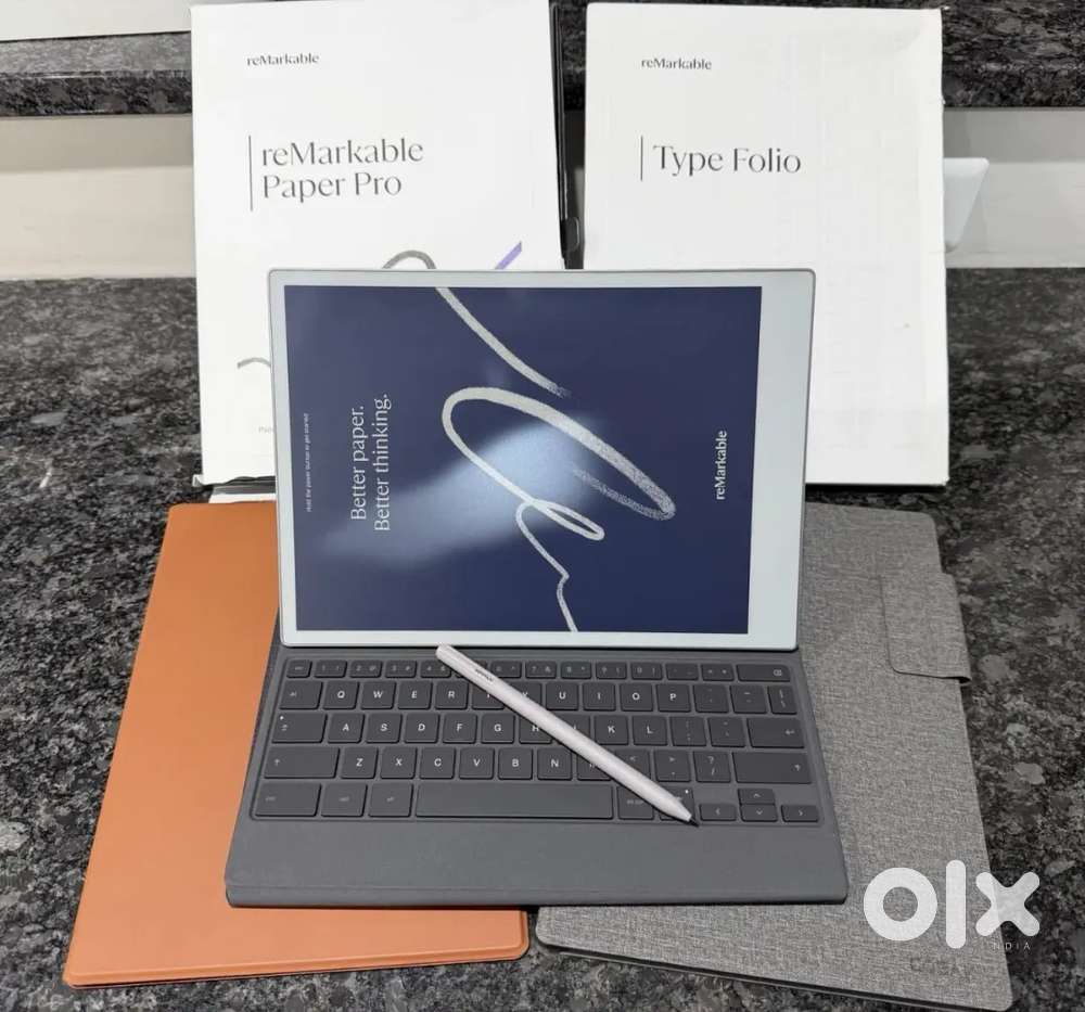 reMarkable Paper Pro 11.8 W Type Folio Keyboard Marker Plus Pen Eraser