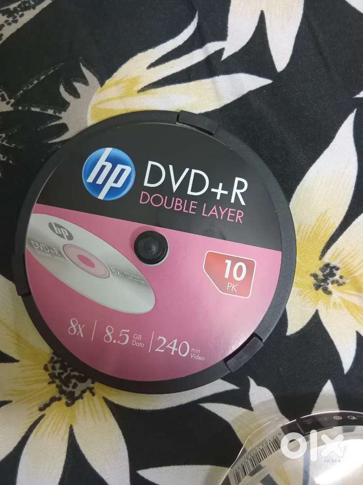 Hp DVD 8.5 gb Blank Dual layer 6 discs