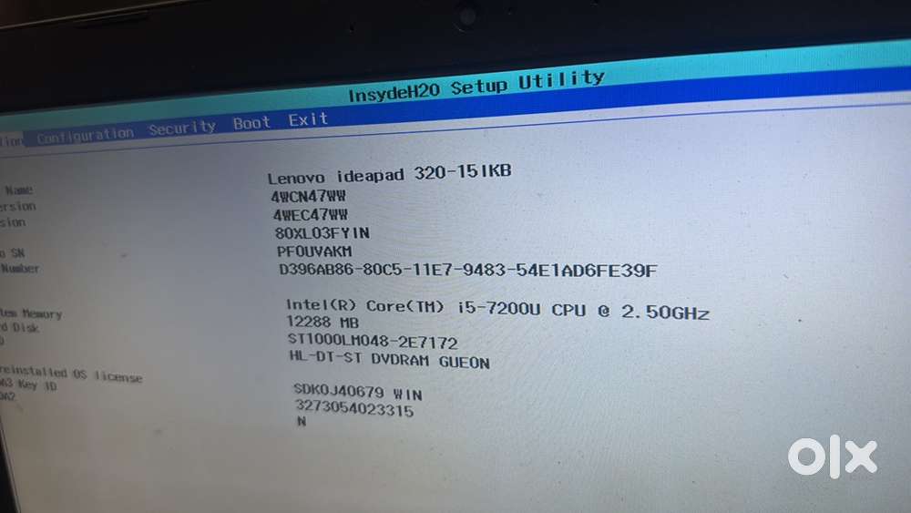 Lenova Laptop