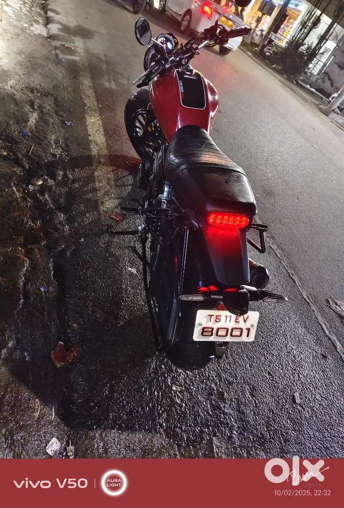 HONDA CB 350 RS FANCY PLATE 8001 LESS DRIVEN SHOEROOM CONSITION