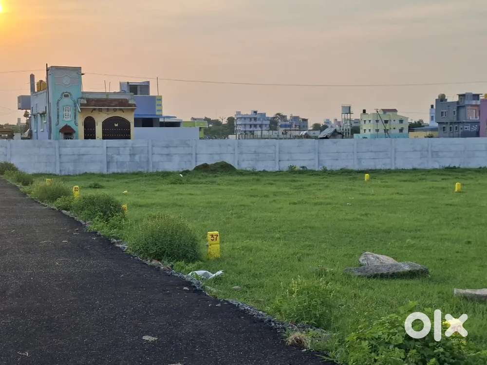 DTCP RERA APPROVED NEW LAYOUT REDHILLS AFTER PERIYAPALIYAM BAZAAR NEAR