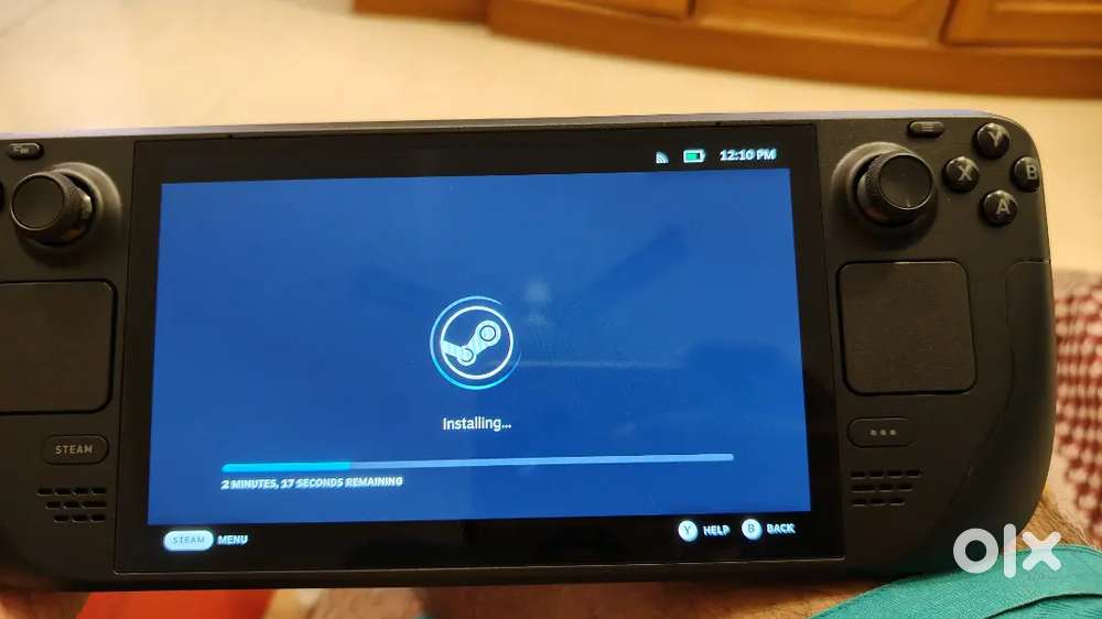 Steam deck OLED 512 gb used in best condition with all box and case