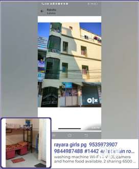 Only for Girls PG available in Ramakrishna Nagar E&F block