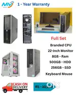 Desktop Laptop CPU Full Set i3-i5-i7 Available @ Low Price