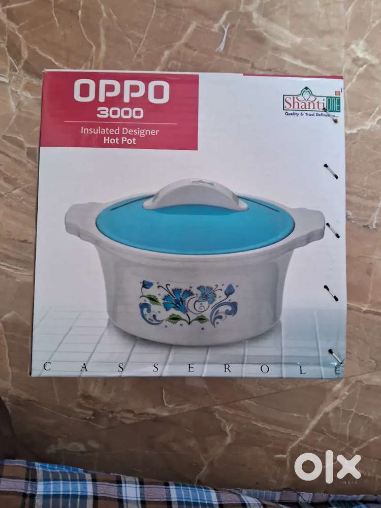 Hot pot with insulated designer