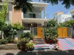 Villa a good gated community with three sides gardens and  Landscapes
