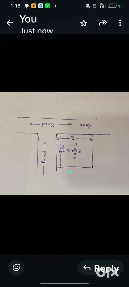 సెంట్స్ గల ఓపెన్ ప్లాట్  మన నరసరావుపేట బ్యాంకు కాలనీ నందు