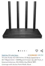 Tp Link Dual Band Gigabit Wifi Routers 5Ghz