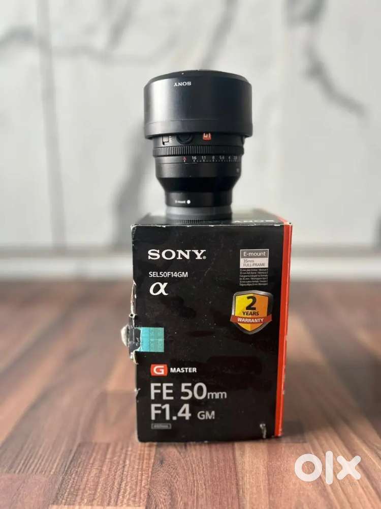 SONY 50MM 1.4 G MASTER LENS