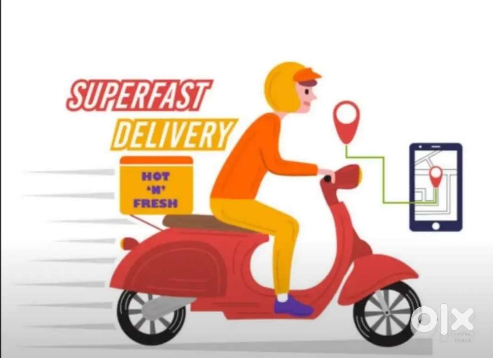 Urgent Hiring: food and instamart Instamart Delivery Boy