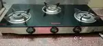 Three burner gas stove ANANThA