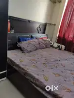 Double bed, wardrobe,5 seater sofa in good condition