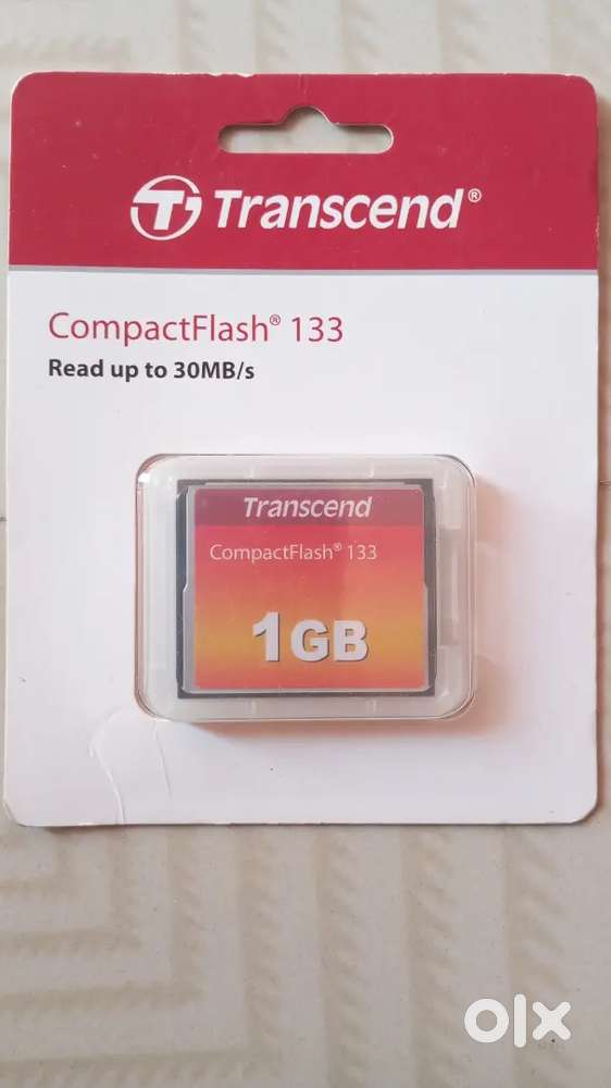 Transcend compactflash 133 1gb chip