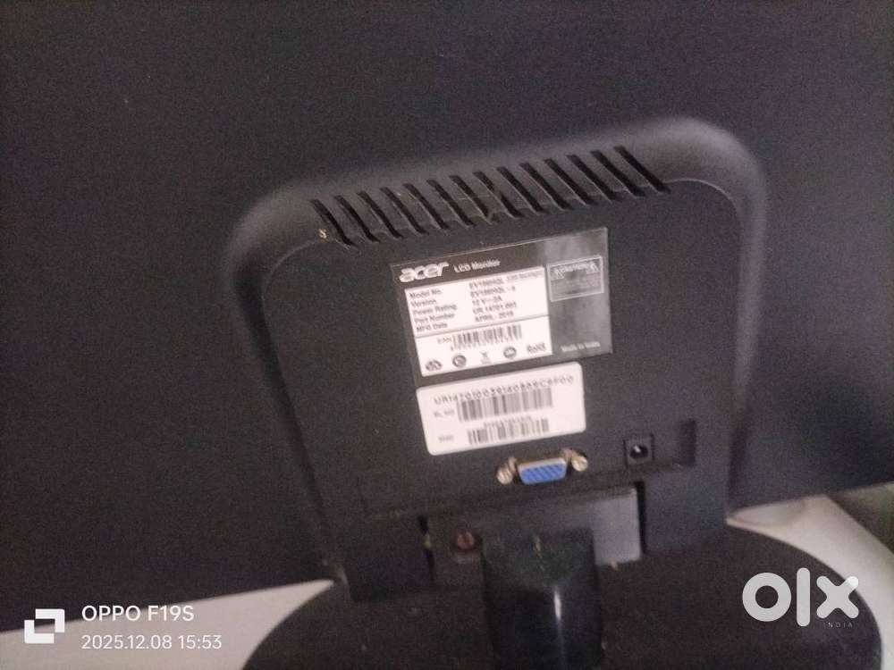 Acer desktop monitor 2019 (working )
