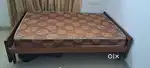 Bed Cot with Mattress - Double Bed
