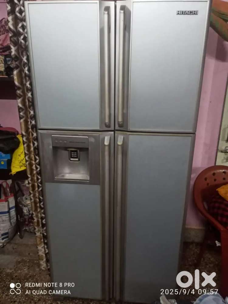 Hitachi double door fridge
