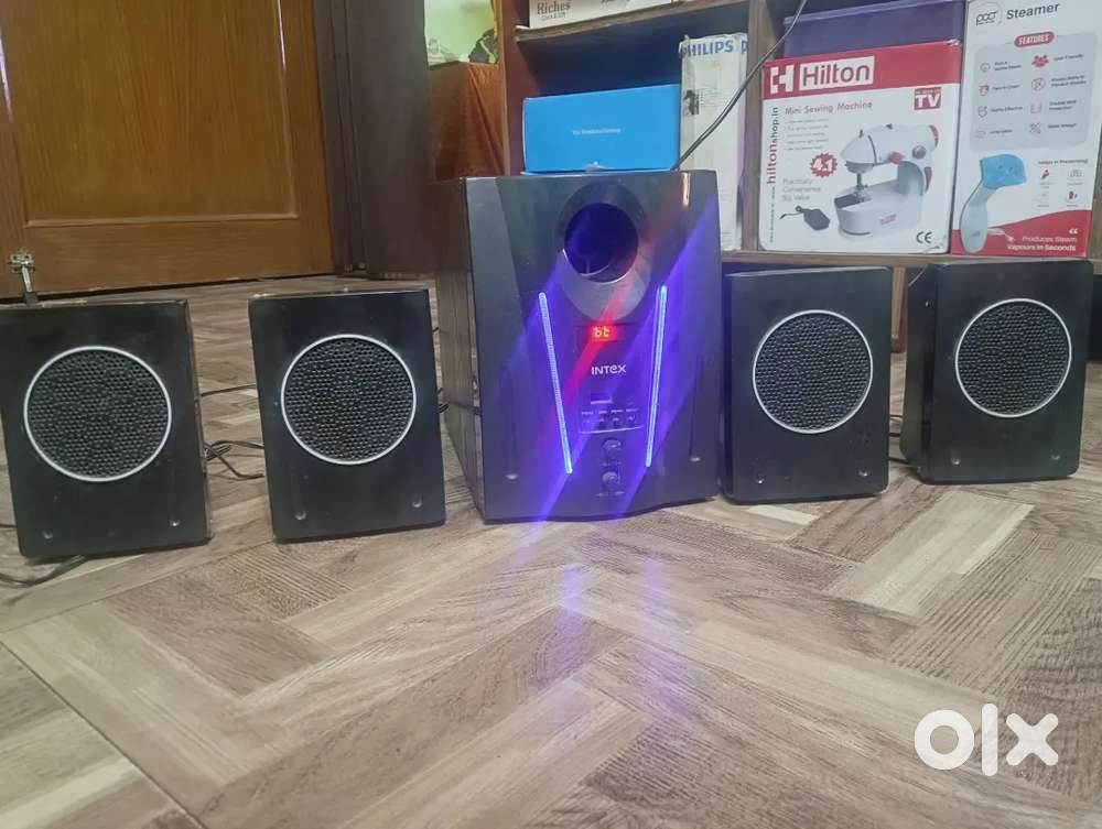 Intex 60w Black wireles Home theater