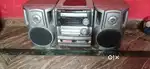 Aiwa music amplifier with box for sale a u x option fm  cd cassette