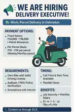 We are hiring Delivery Executives in Dehradun!